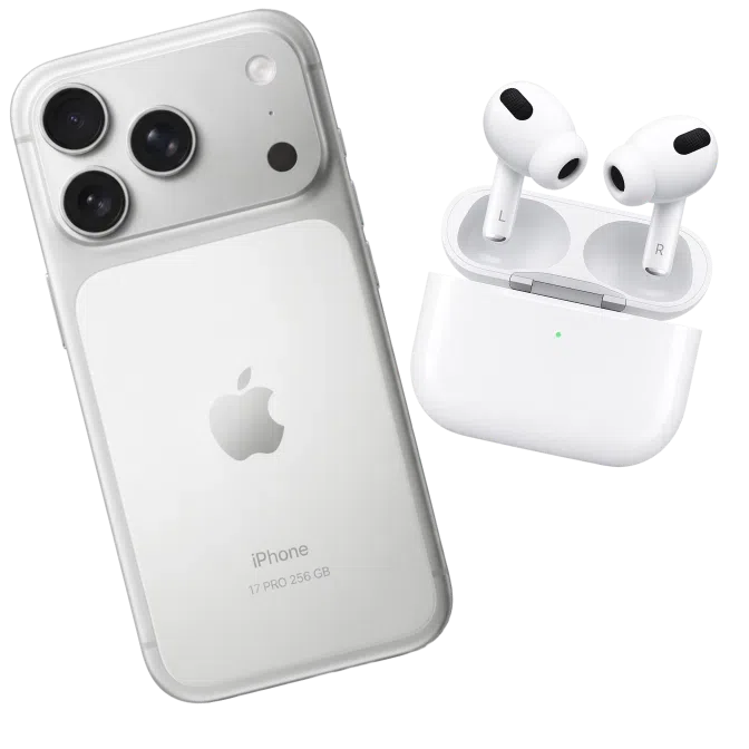 Apple iPhone 17 Pro 256 GB and Apple AirPods  4 (Active Noise Cancellation)